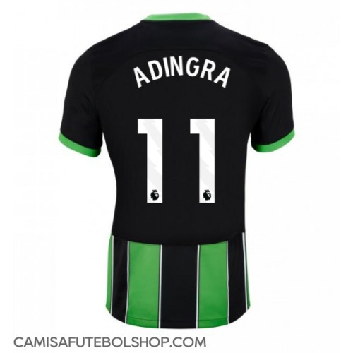 Camisa de time de futebol Brighton Simon Adingra #11 Replicas 3º Equipamento 2024-25 Manga Curta